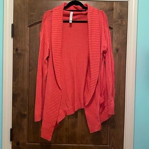 Coral Cardigan
